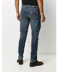 Jean skinny bleu marine Balmain