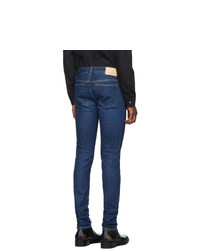 Jean skinny bleu marine Moussy Vintage