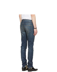 Jean skinny bleu marine Saint Laurent