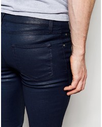 Jean skinny bleu marine Asos