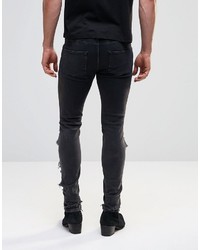 Jean skinny bleu marine Asos