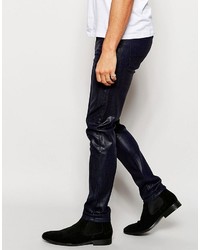 Jean skinny bleu marine Asos