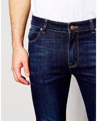 Jean skinny bleu marine Asos