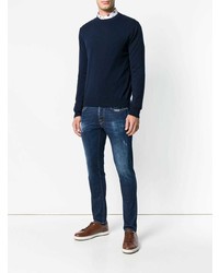 Jean skinny bleu marine Jacob Cohen