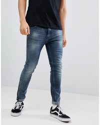 Jean skinny bleu marine Calvin Klein Jeans