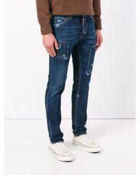 Jean skinny bleu marine DSQUARED2