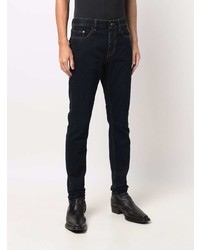 Jean skinny bleu marine Saint Laurent