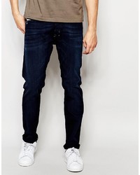 Jean skinny bleu marine Diesel