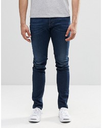 Jean skinny bleu marine Diesel