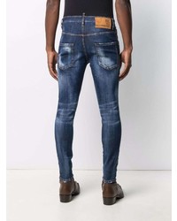 Jean skinny bleu marine DSQUARED2