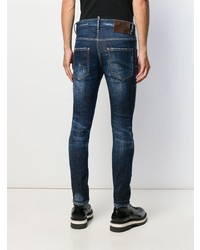 Jean skinny bleu marine DSQUARED2