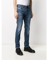 Jean skinny bleu marine Diesel