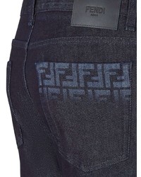 Jean skinny bleu marine Fendi