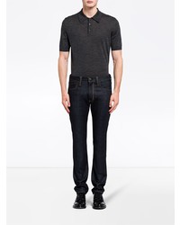 Jean skinny bleu marine Prada