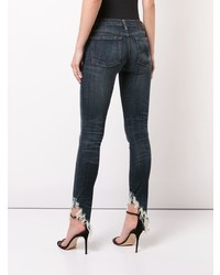 Jean skinny bleu marine R13