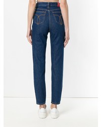 Jean skinny bleu marine Fiorucci