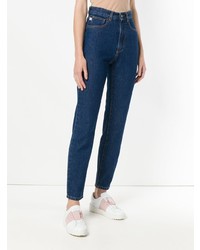 Jean skinny bleu marine Fiorucci