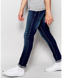 Jean skinny bleu marine Selected