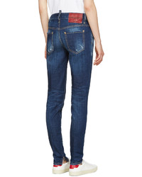 Jean skinny bleu marine Dsquared2