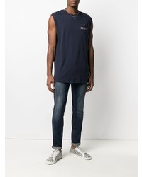 Jean skinny bleu marine Philipp Plein