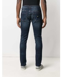 Jean skinny bleu marine Philipp Plein