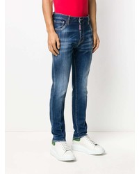 Jean skinny bleu marine DSQUARED2