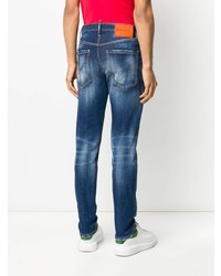 Jean skinny bleu marine DSQUARED2