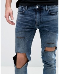 Jean skinny bleu marine Religion