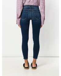 Jean skinny bleu marine Frame Denim