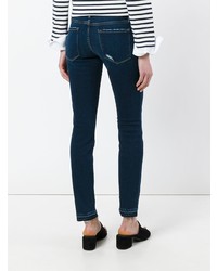 Jean skinny bleu marine Frame Denim