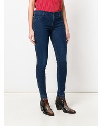 Jean skinny bleu marine J Brand