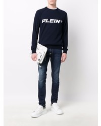 Jean skinny bleu marine Philipp Plein