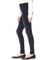 Jean skinny bleu marine J Brand