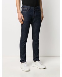 Jean skinny bleu marine Emporio Armani