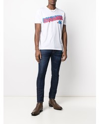 Jean skinny bleu marine DSQUARED2