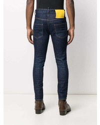 Jean skinny bleu marine DSQUARED2