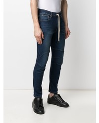 Jean skinny bleu marine Attachment