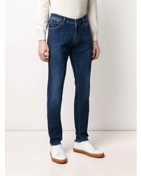 Jean skinny bleu marine Pt05