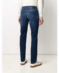 Jean skinny bleu marine Pt05