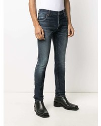 Jean skinny bleu marine Balmain