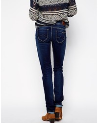 Jean skinny bleu marine Pepe Jeans