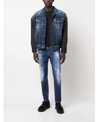 Jean skinny bleu marine DSQUARED2