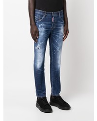 Jean skinny bleu marine DSQUARED2