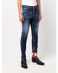 Jean skinny bleu marine DSQUARED2