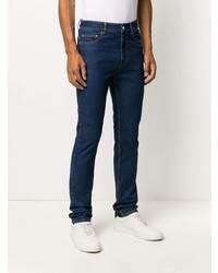 Jean skinny bleu marine Christian Wijnants