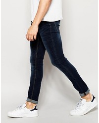 Jean skinny bleu marine Pull&Bear