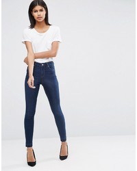 Jean skinny bleu marine Asos