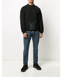 Jean skinny bleu marine Valentino