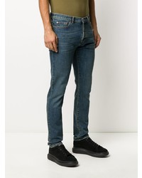 Jean skinny bleu marine Valentino