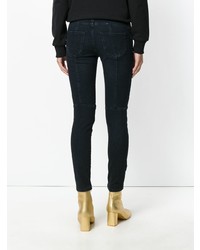 Jean skinny bleu marine PIERRE BALMAIN